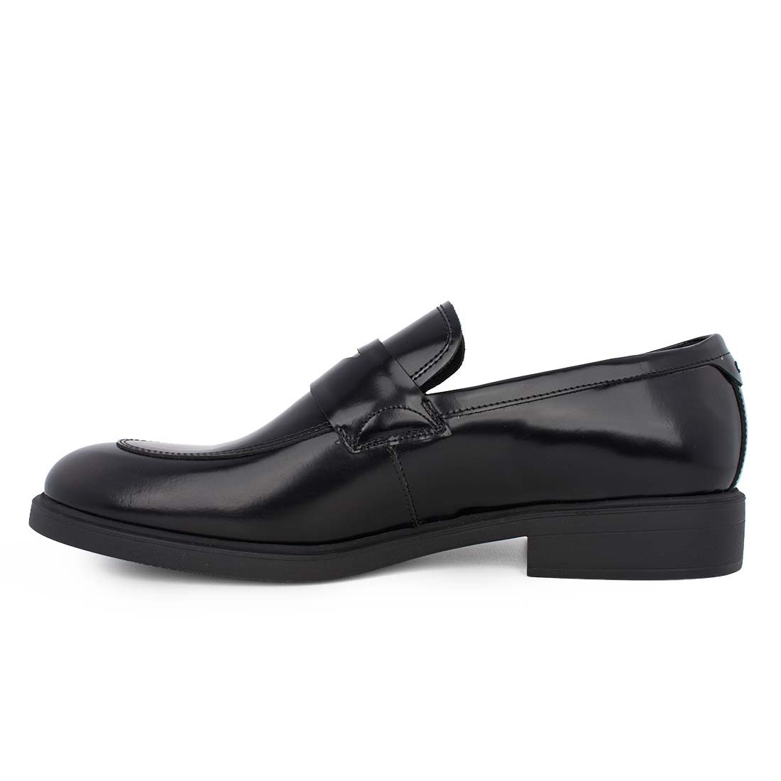 BOSS SHOES ΑΝΔΡΙΚΑ ΔΕΡΜΑΤΙΝΑ LOAFERS C7794 BLACK FLORENTIC - Image 3