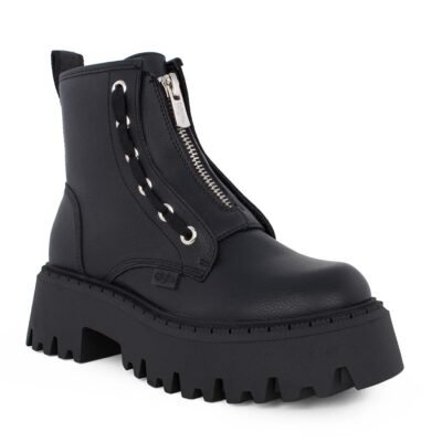 BUFFALO ΓΥΝΑΙΚΕΙΑ ΑΡΒΥΛΑΚΙΑ ASPEN FRONT ZIP BLACK - Image 2