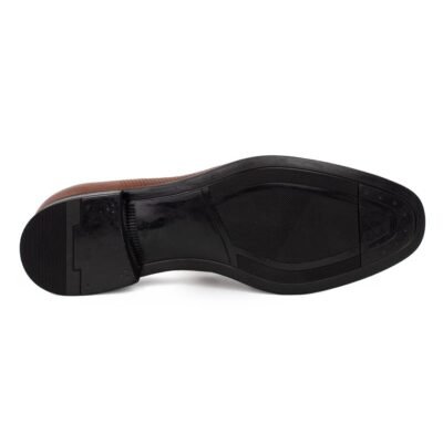 ROBINSON SHOES ΑΝΔΡΙΚΑ ΔΕΡΜΑΤΙΝΑ LOAFERS 64625 ΤΑΜΠΑ - Image 4