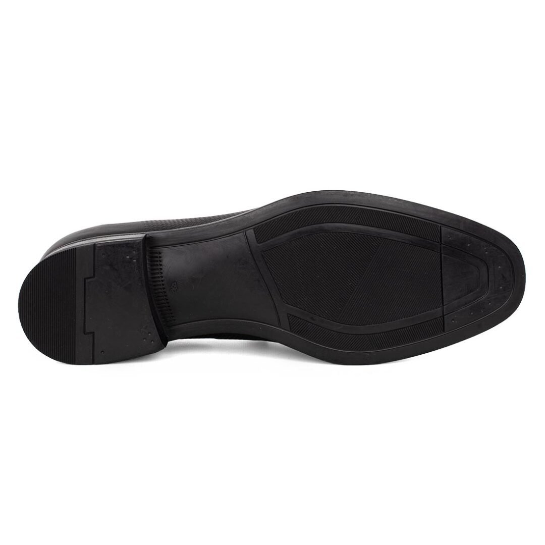ROBINSON SHOES ΑΝΔΡΙΚΑ ΔΕΡΜΑΤΙΝΑ LOAFERS 64625 ΜΑΥΡΑ - Image 4