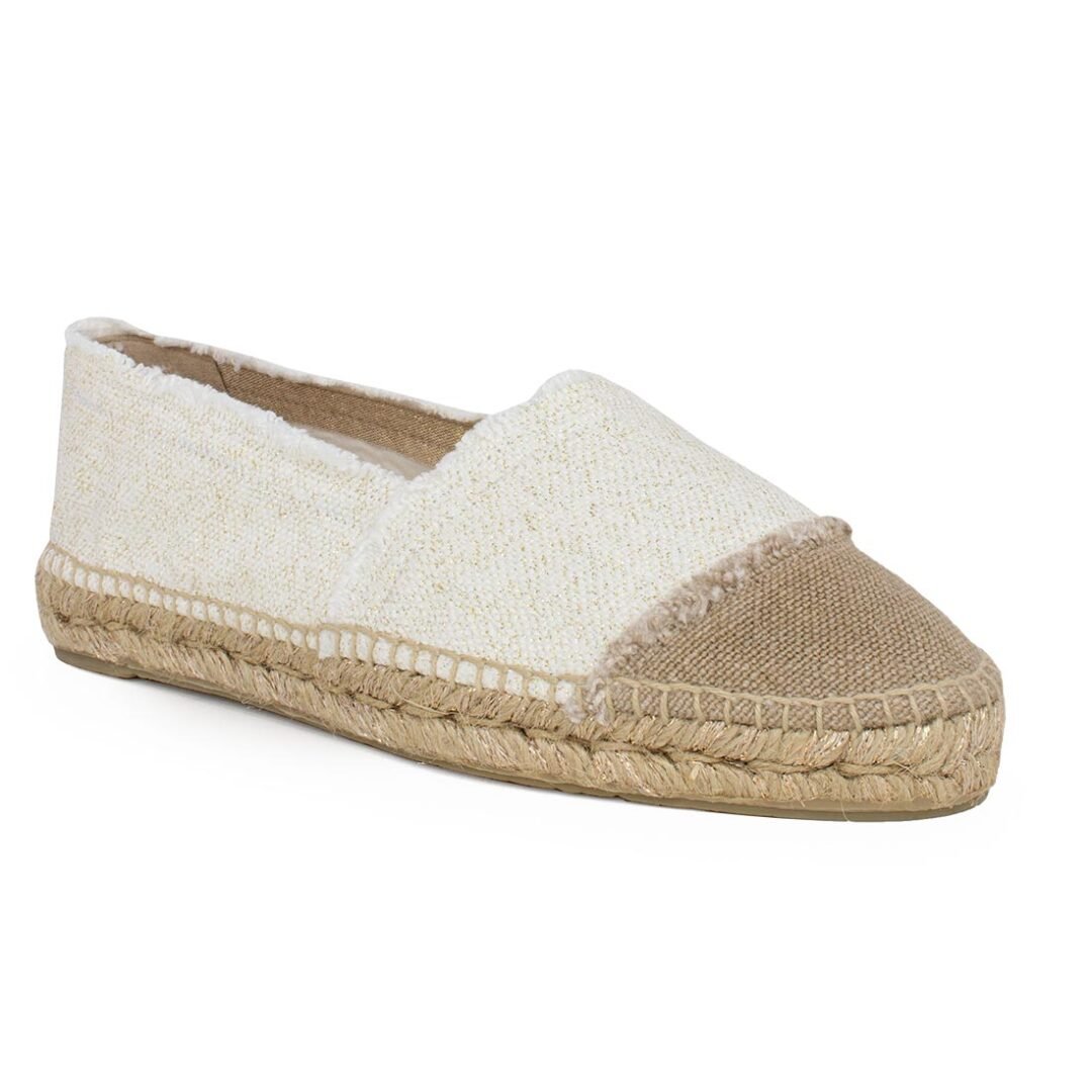 CASTANER ΓΥΝΑΙΚΕΙΕΣ ΠΑΝΙΝΕΣ ΕΣΠΑΝΤΡΙΓΙΕΣ KAMPALA/032 BLANCO/ORO - Image 2