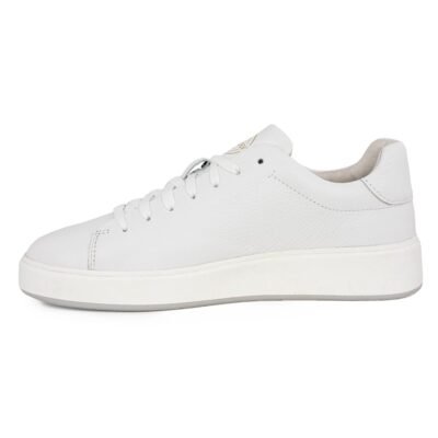 S. OLIVER ΑΝΔΡΙΚΑ ΔΕΡΜΑΤΙΝΑ SNEAKERS 5-13640-30 100 WHITE - Image 3