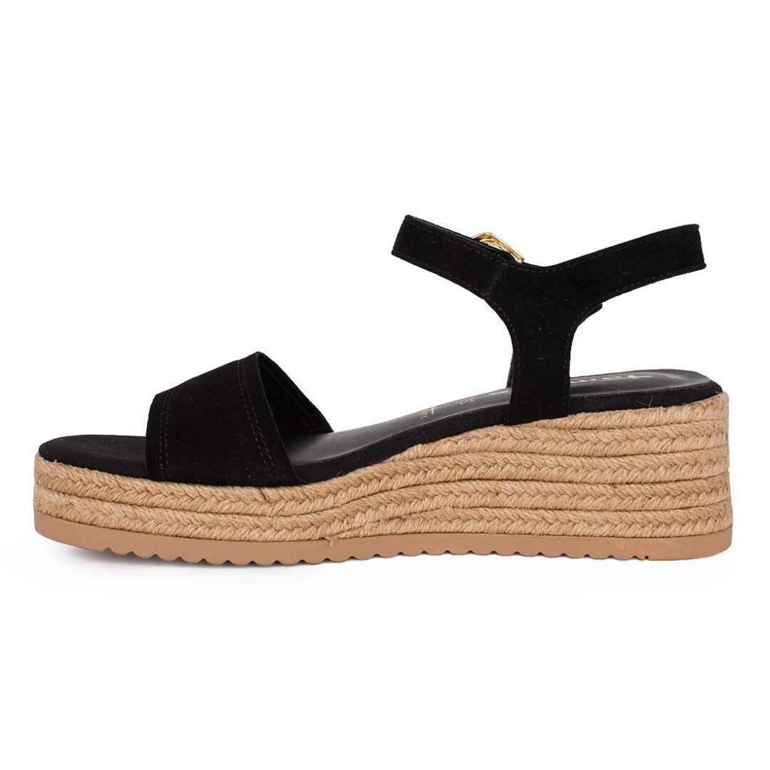 TAMARIS ΓΥΝΑΙΚΕΙΕΣ ΔΕΡΜΑΤΙΝΕΣ ΠΛΑΤΦΟΡΜΕΣ 1-28061-42 001 BLACK - Image 3