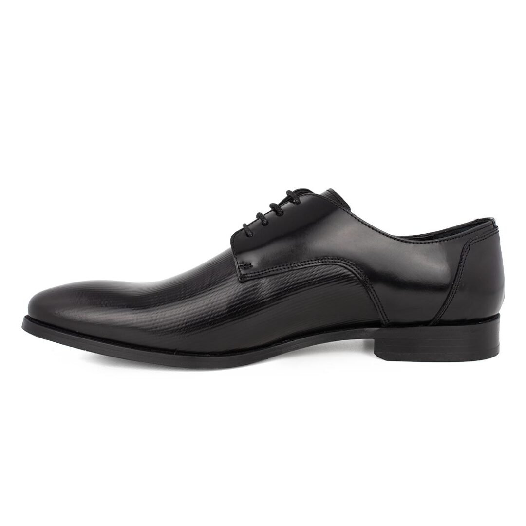 BOSS SHOES ΑΝΔΡΙΚΑ ΔΕΡΜΑΤΙΝΑ ΚΛΑΣΙΚΑ ΠΑΠΟΥΤΣΙΑ V4972 BLACK RAMON - Image 3