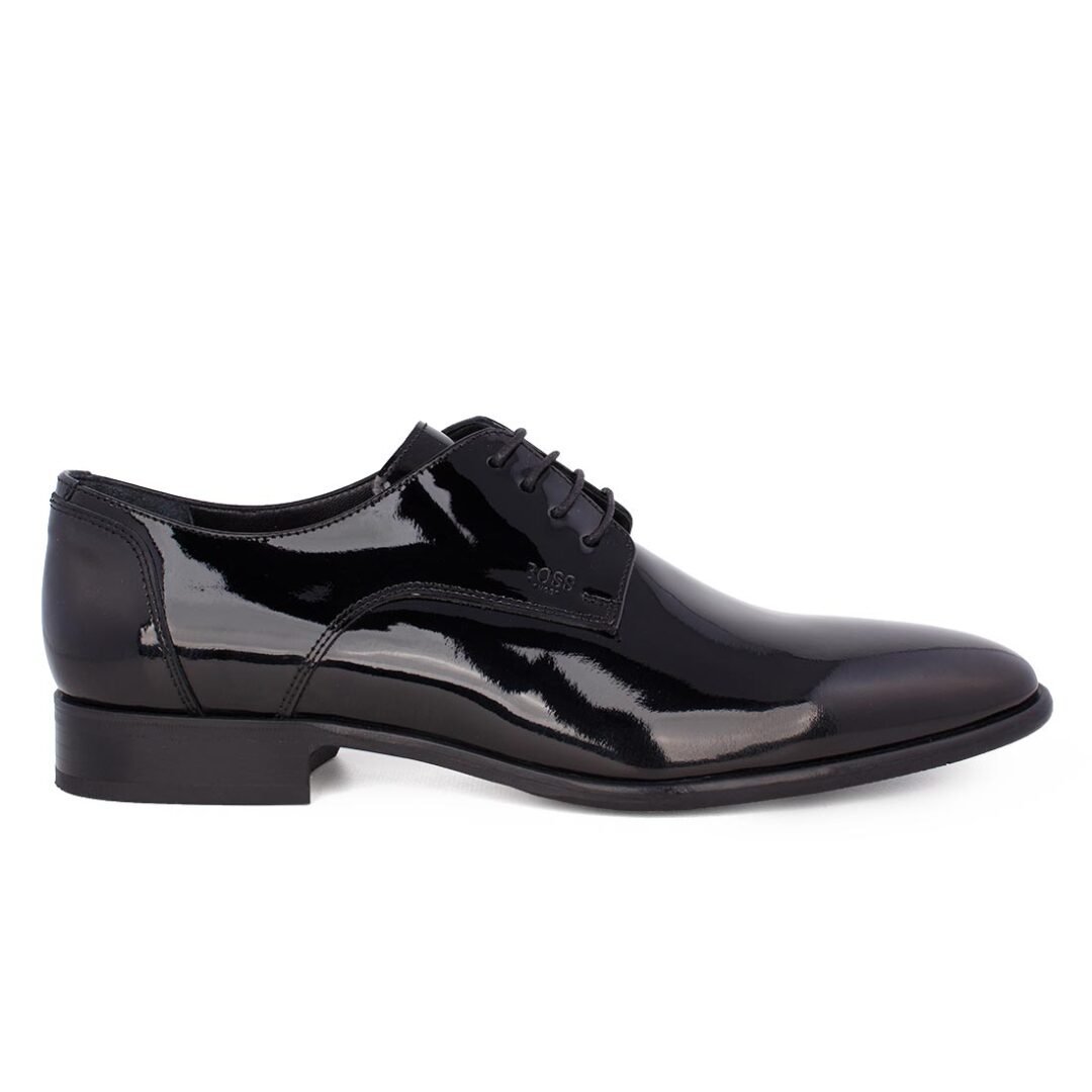 BOSS SHOES ΑΝΔΡΙΚΑ ΔΕΡΜΑΤΙΝΑ ΚΛΑΣΙΚΑ Z7513 ΜΑΥΡΟ ΛΟΥΣΤΡΙΝ