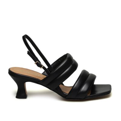 PAOLA FERRI ΓΥΝΑΙΚΕΙΑ ΔΕΡΜΑΤΙΝΑ ΠΕΔΙΛΑ D7441 ΜΑΥΡΑ