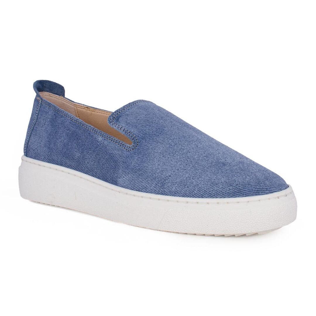 KOMIS & KOMIS ΓΥΝΑΙΚΕΙΑ ΔΕΡΜΑΤΙΝΑ LOAFERS B600 ΤΖΗΝ SUEDE - Image 2