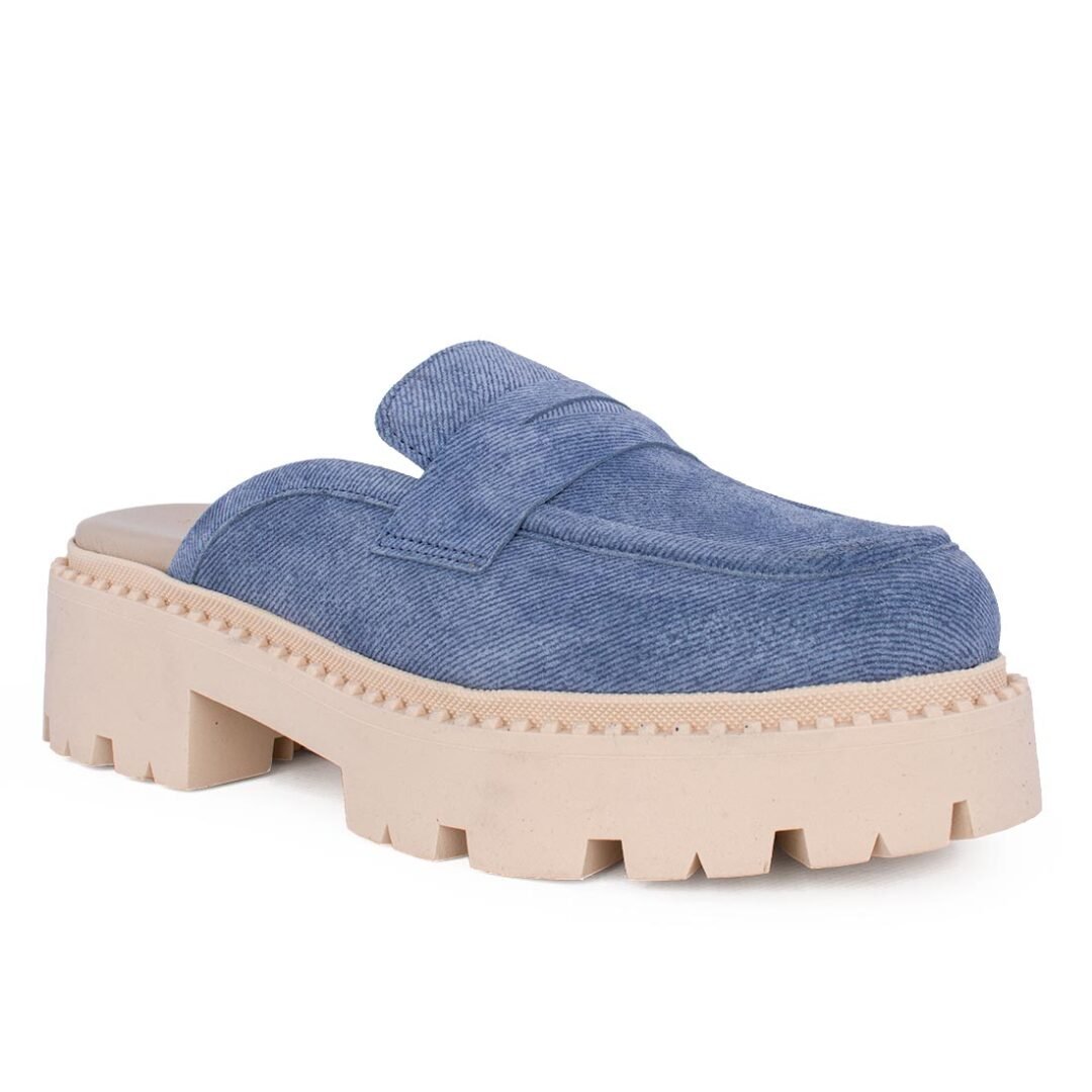 KOMIS & KOMIS ΓΥΝΑΙΚΕΙΑ ΔΕΡΜΑΤΙΝΑ MULES B103 ΤΖΗΝ SUEDE - Image 2