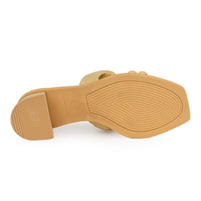 TAMARIS ΓΥΝΑΙΚΕΙΕΣ ΔΕΡΜΑΤΙΝΕΣ ΠΑΝΤΟΦΛΕΣ ΜΕ ΤΑΚΟΥΝΙ 1-27210-28 651 SOFT LEMON - Image 4