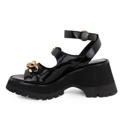 JEFFREY CAMPBELL ΓΥΝΑΙΚΕΙΕΣ ΠΛΑΤΦΟΡΜΕΣ CRUNCHED ΜΑΥΡΕΣ - Image 3