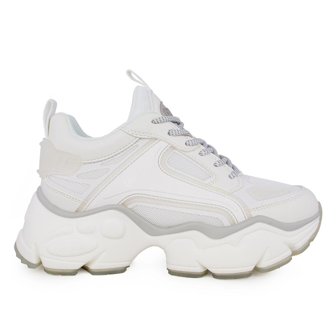 BUFFALO ΓΥΝΑΙΚΕΙΑ SNEAKERS BINARY ATHENA WHITE