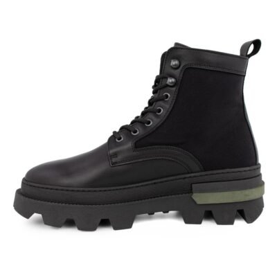 PERLAMODA ΑΝΔΡΙΚΑ ΔΕΡΜΑΤΙΝΑ ΣΠΟΡ ΜΠΟΤΑΚΙΑ 2277 ΜΑΥΡΑ - Image 3