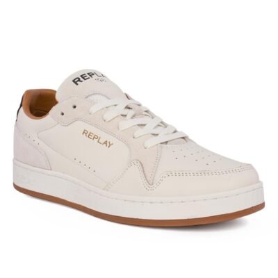 REPLAY ΑΝΔΡΙΚΑ SNEAKERS SMASH FINE RZ3B0015L 0113 OFF WHITE - Image 2