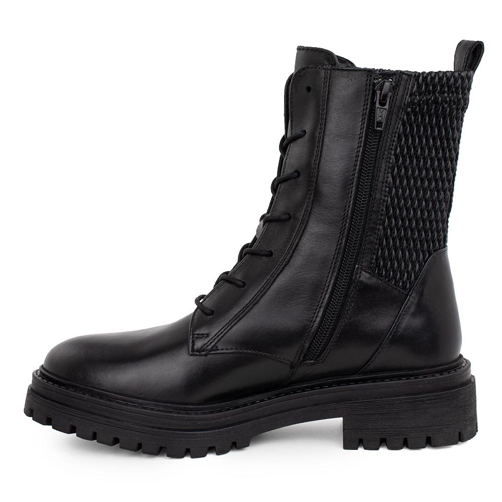 GEOX ΓΥΝΑΙΚΕΙΑ ΔΕΡΜΑΤΙΝΑ ΑΡΒΥΛΑΚΙΑ IRIDEA N ΜΑΥΡΑ - Image 3