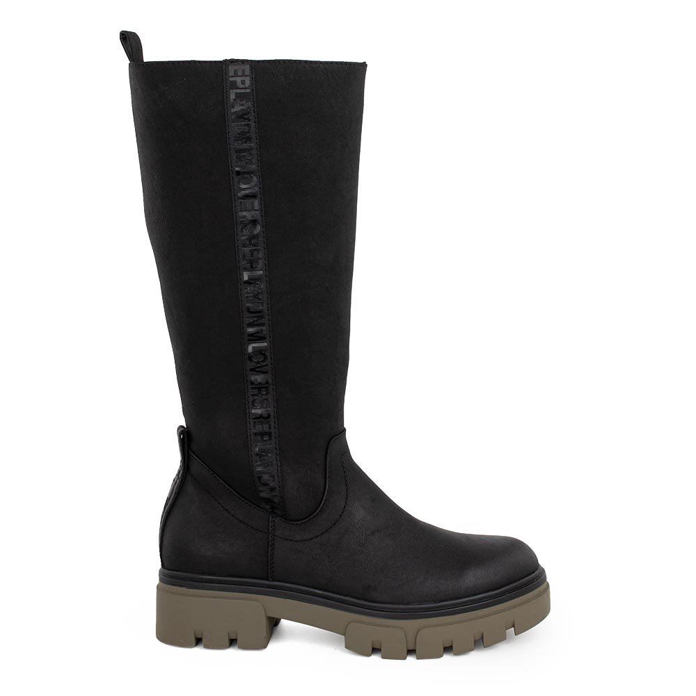 REPLAY ΓΥΝΑΙΚΕΙΕΣ ΜΠΟΤΕΣ HANNA HIGH RL620022S 1659 ΜΑΥΡΕΣ