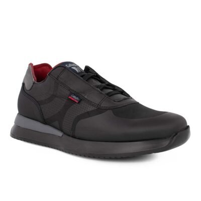 CALLAGHAN ΑΝΔΡΙΚΑ ΔΕΡΜΑΤΙΝΑ XLight SNEAKERS 51104 BLACK - Image 2
