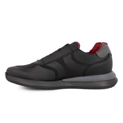 CALLAGHAN ΑΝΔΡΙΚΑ ΔΕΡΜΑΤΙΝΑ XLight SNEAKERS 51104 BLACK - Image 3