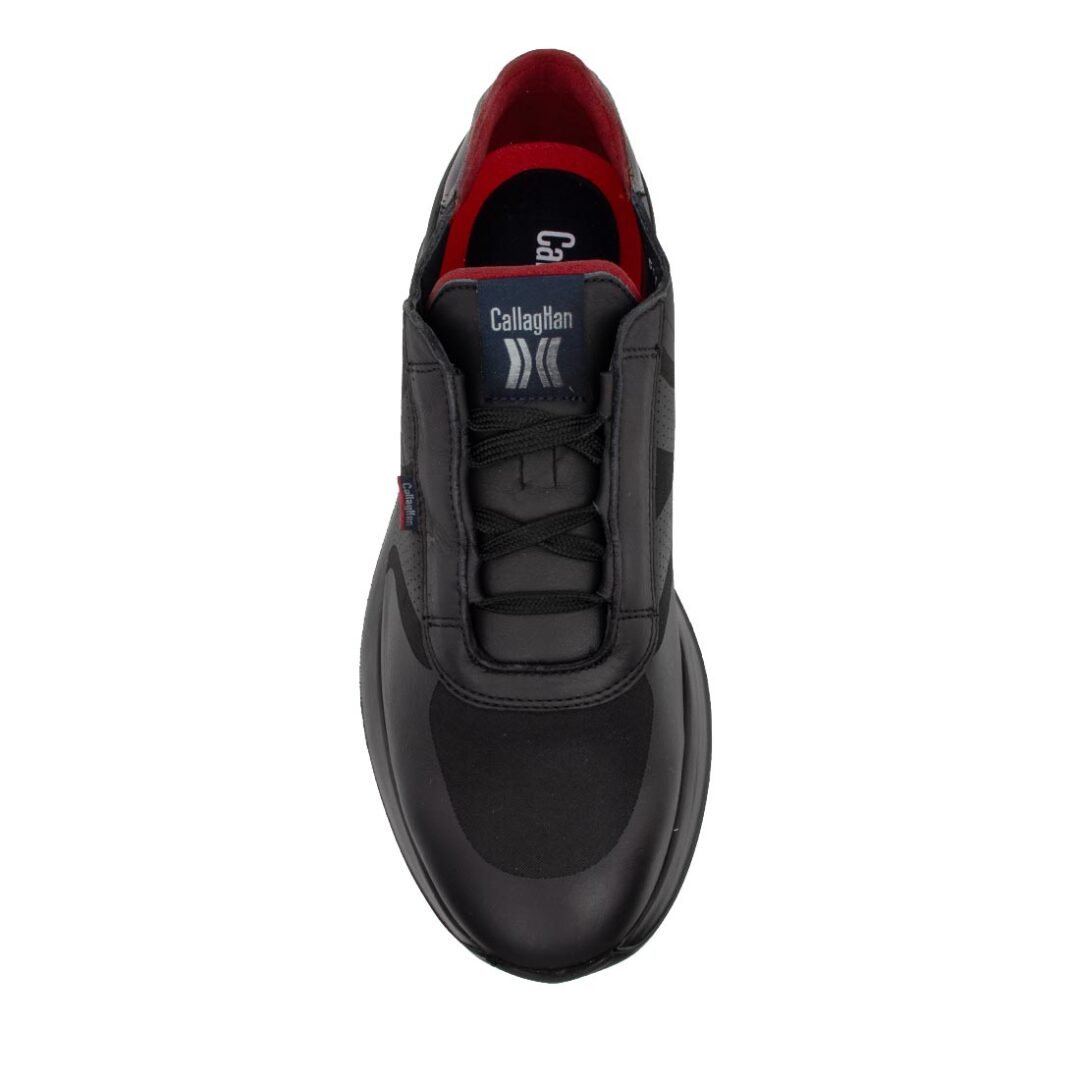 CALLAGHAN ΑΝΔΡΙΚΑ ΔΕΡΜΑΤΙΝΑ XLight SNEAKERS 51104 BLACK - Image 5