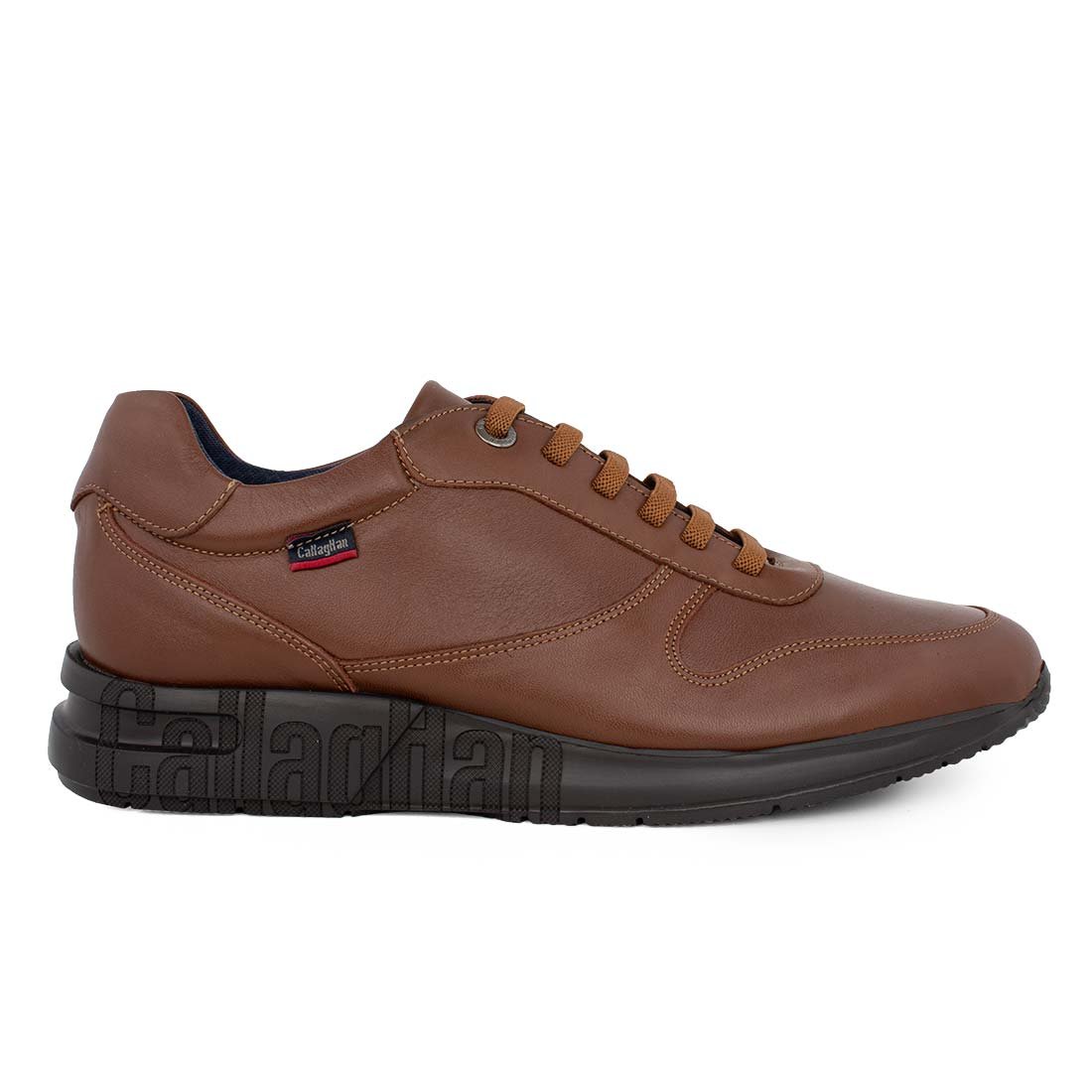 CALLAGHAN ΑΝΔΡΙΚΑ ΔΕΡΜΑΤΙΝΑ XLight SNEAKERS 91320 COGNAC