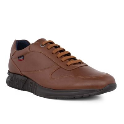CALLAGHAN ΑΝΔΡΙΚΑ ΔΕΡΜΑΤΙΝΑ XLight SNEAKERS 91320 COGNAC - Image 2