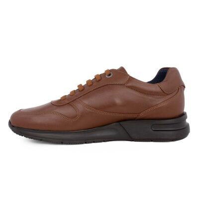 CALLAGHAN ΑΝΔΡΙΚΑ ΔΕΡΜΑΤΙΝΑ XLight SNEAKERS 91320 COGNAC - Image 3