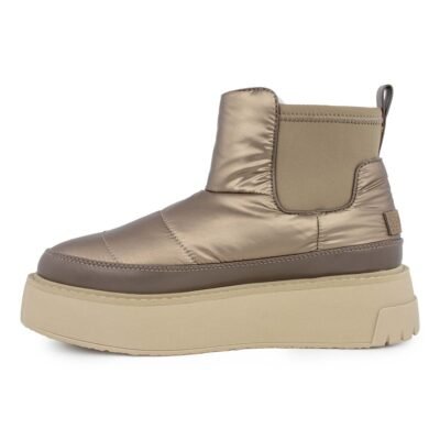 COLORS OF CALIFORNIA ΓΥΝΑΙΚΕΙΑ ΥΦΑΣΜΑΤΙΝΑ ΑΔΙΑΒΡΟΧΑ ΜΠΟΤΑΚΙΑ ΜΕ ΓΟΥΝΑΚΙ ΕΣΩΤΕΡΙΚΑ BLAST13 TAUPE - Image 3