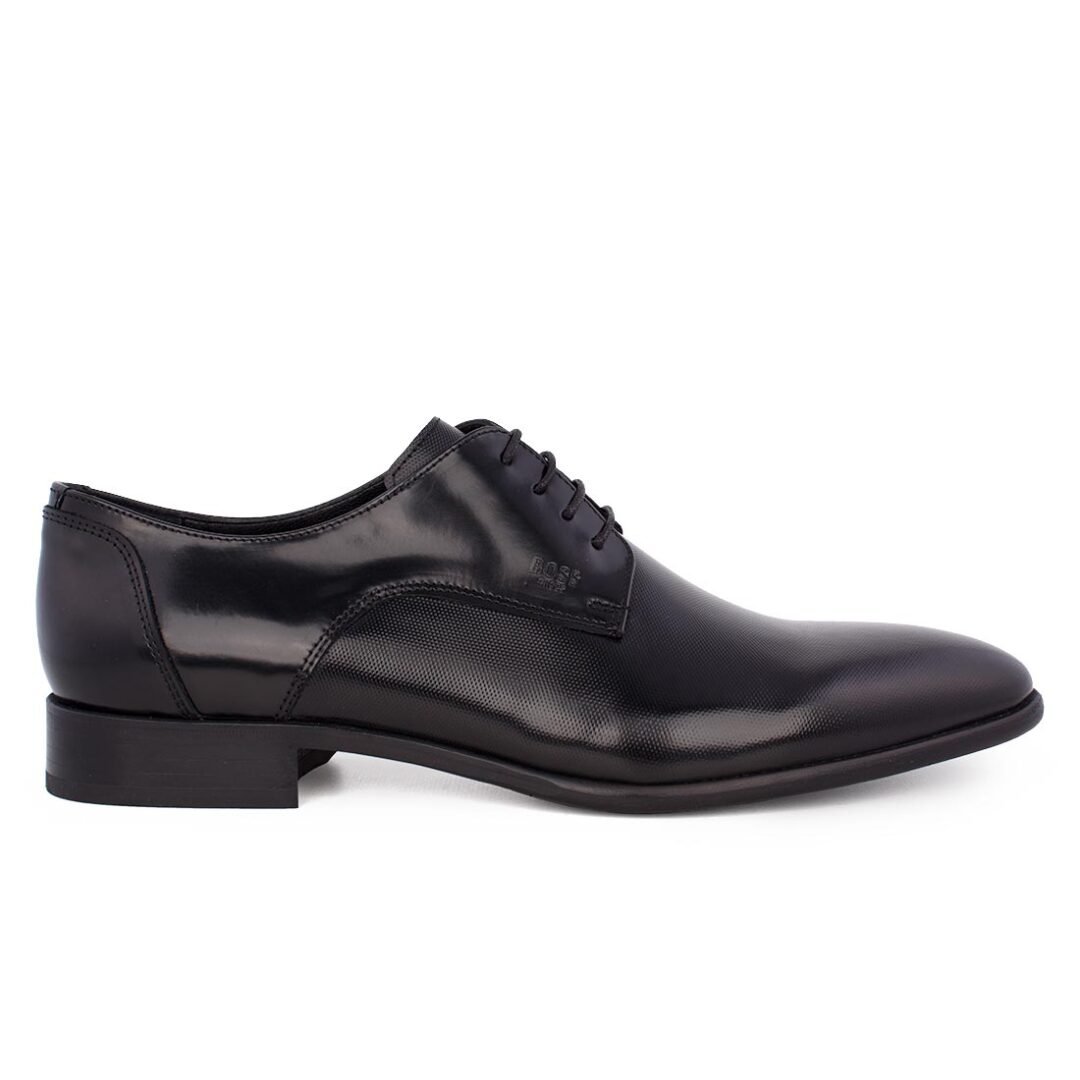 BOSS SHOES ΑΝΔΡΙΚΑ ΔΕΡΜΑΤΙΝΑ ΚΛΑΣΙΚΑ ΠΑΠΟΥΤΣΙΑ Ζ7513 POINT BLACK