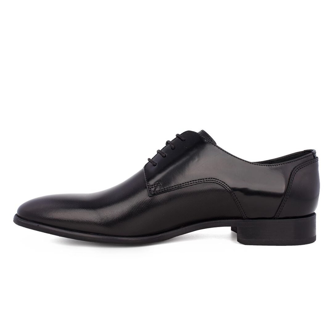 BOSS SHOES ΑΝΔΡΙΚΑ ΔΕΡΜΑΤΙΝΑ ΚΛΑΣΙΚΑ ΠΑΠΟΥΤΣΙΑ Ζ7513 POINT BLACK - Image 3