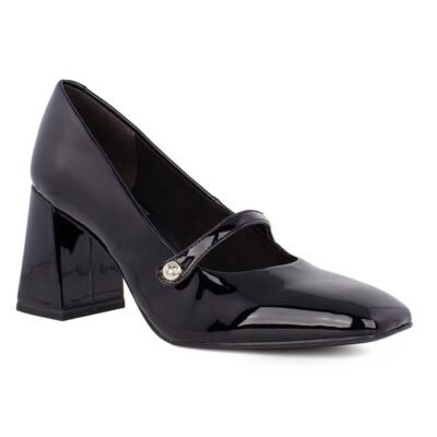 TAMARIS ΓΥΝΑΙΚΕΙΑ LOAFERS ΜΕ ΤΑΚΟΥΝΙ 1-22437-42 001 BLACK - Image 2