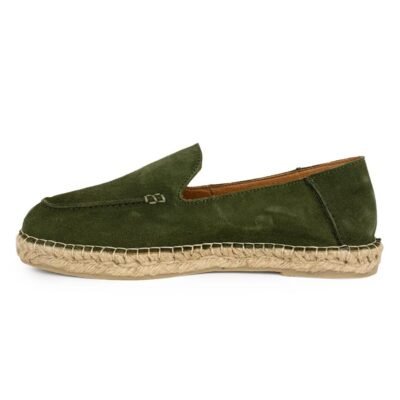 FRAU ΑΝΔΡΙΚΕΣ ΔΕΡΜΑΤΙΝΕΣ ΕΣΠΑΝΤΡΙΓΙΕΣ 18D2 7545 GREEN SUEDE - Image 3