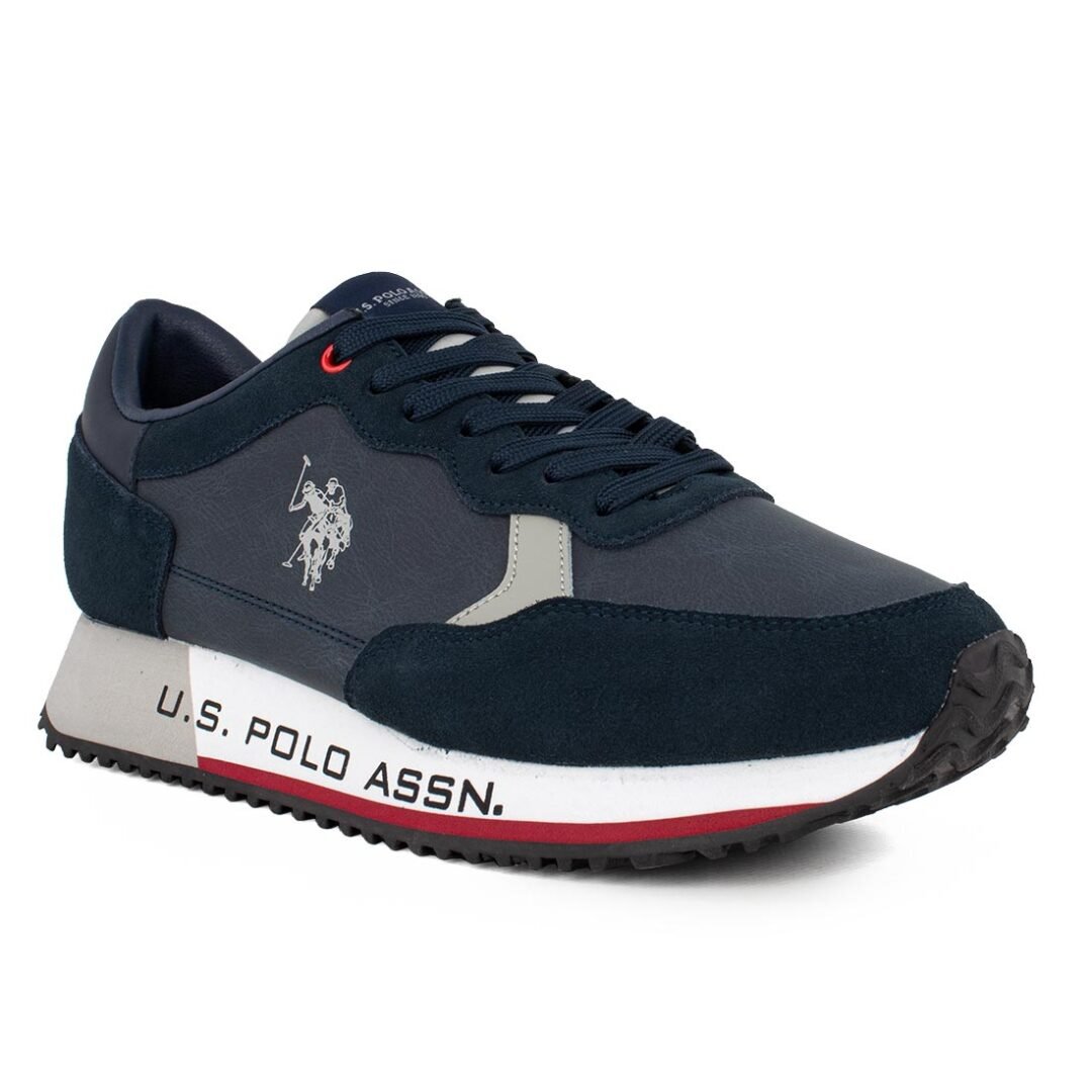 US POLO ΑΝΔΡΙΚΑ SNEAKERS CLEEF005 DARK BLUE - Image 2