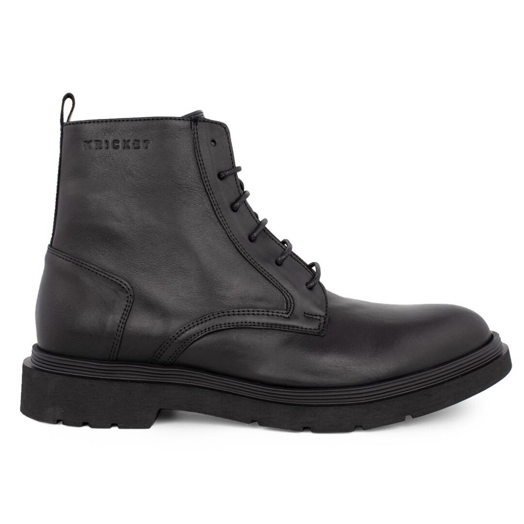 KRICKET ΑΝΔΡΙΚΑ ΔΕΡΜΑΤΙΝΑ ΜΠΟΤΑΚΙΑ 23X-8006-4 ΜΑΥΡΑ