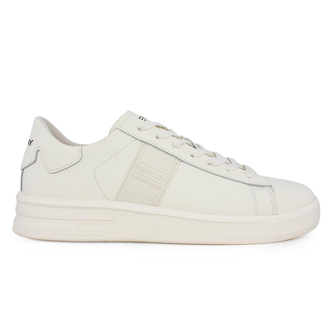 REPLAY ΑΝΔΡΙΚΑ SNEAKERS UNIVERSITY GMZ4O.000.C0004L 0061 WHITE