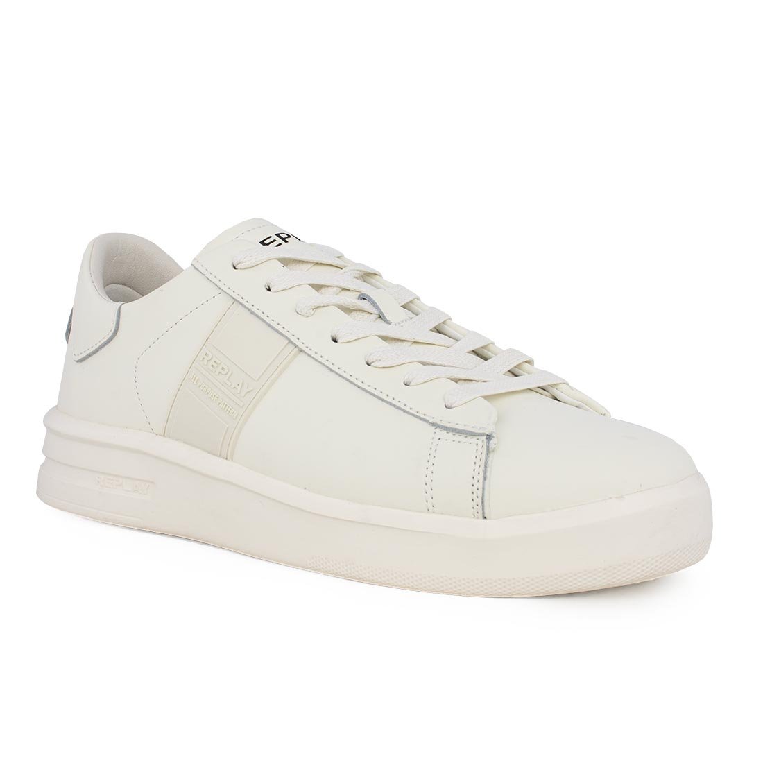 REPLAY ΑΝΔΡΙΚΑ SNEAKERS UNIVERSITY GMZ4O.000.C0004L 0061 WHITE - Image 2