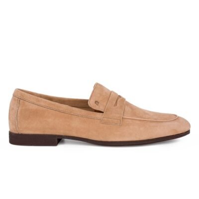 FRAU ΑΝΔΡΙΚΑ ΔΕΡΜΑΤΙΝΑ LOAFERS 34B5 12942 COCCO SUEDE