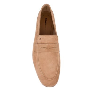 FRAU ΑΝΔΡΙΚΑ ΔΕΡΜΑΤΙΝΑ LOAFERS 34B5 12942 COCCO SUEDE - Image 5