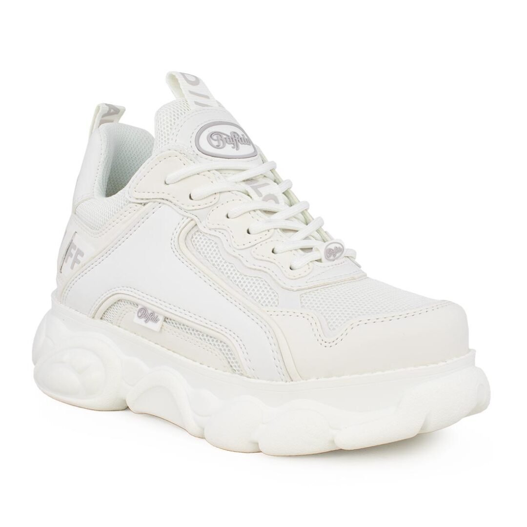 BUFFALO ΓΥΝΑΙΚΕΙΑ SNEAKERS CLD CHAI TRIPLE WHITE VEGAN NAPPA - Image 2