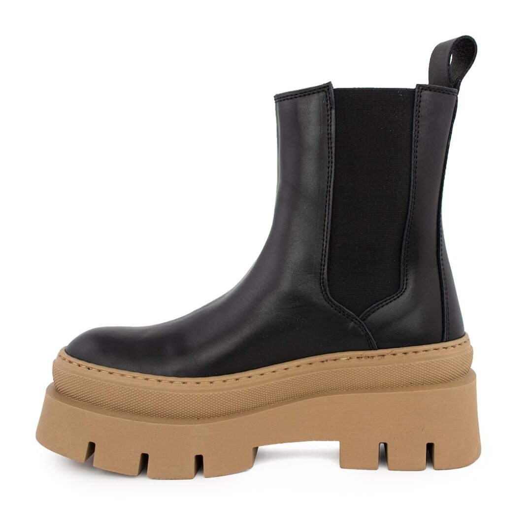 REPLAY PREMIUM ΓΥΝΑΙΚΕΙΑ ΔΕΡΜΑΤΙΝΑ CHELSEA BOOTS NATHALIE CHELSEA LA RL820002L 0003 BLACK - Image 3