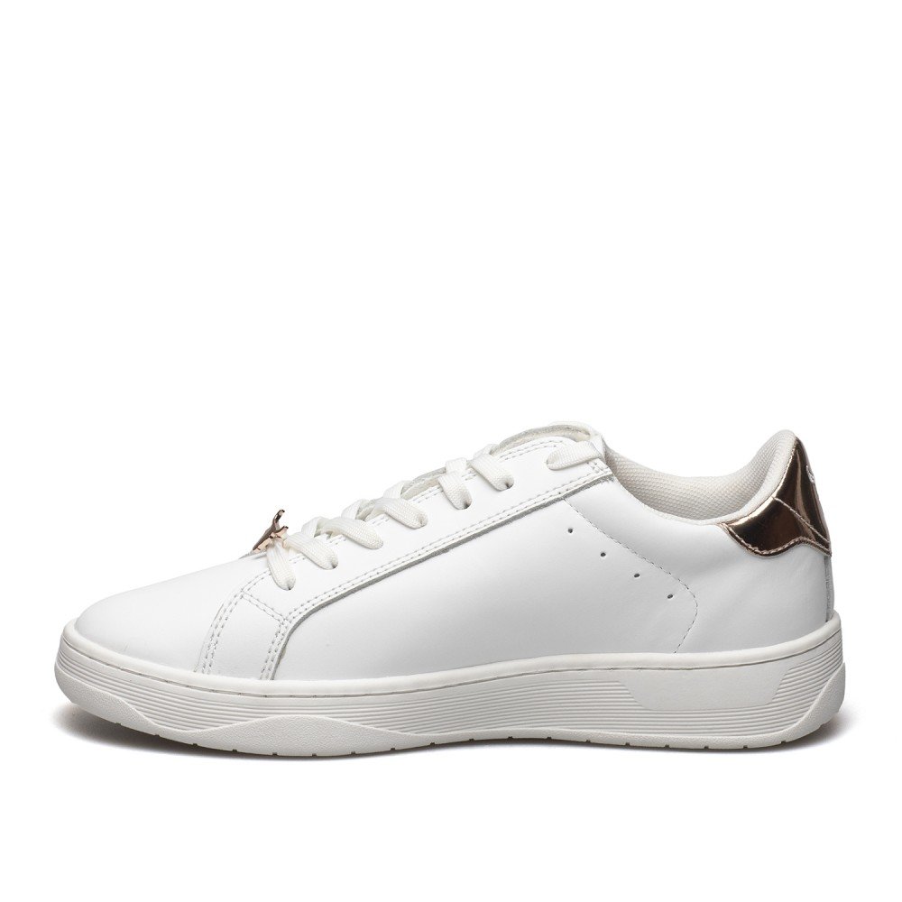 WINDSOR SMITH ΓΥΝΑΙΚΕΙΑ ΔΕΡΜΑΤΙΝΑ SNEAKERS GALAXY W ΑΣΠΡΑ - Image 3