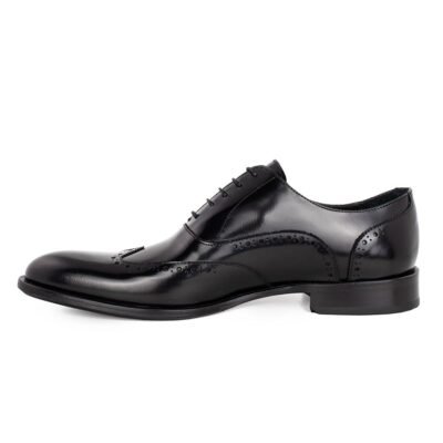 BOSS SHOES ΑΝΔΡΙΚΑ ΚΛΑΣΙΚΑ ΔΕΡΜΑΤΙΝΑ ΠΑΠΟΥΤΣΙΑ S5629 ΜΑΥΡΑ - Image 3