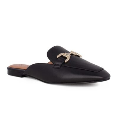 NEWD BY TAMARIS ΓΥΝΑΙΚΕΙΑ ΔΕΡΜΑΤΙΝΑ MULES 1-27301-42 001 BLACK - Image 2