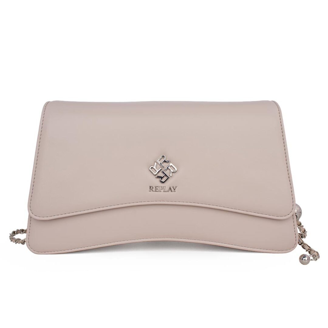 REPLAY ΓΥΝΑΙΚΕΙΑ CROSSBODY ΤΣΑΝΤΑ FW3583.000.A0015G 020 LIGHT BEIGE