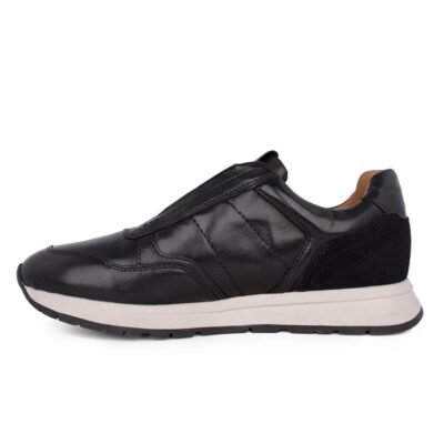 TAMARIS MEN ΑΝΔΡΙΚΑ ΔΕΡΜΑΤΙΝΑ SNEAKERS 1-14601-42 001 BLACK - Image 3