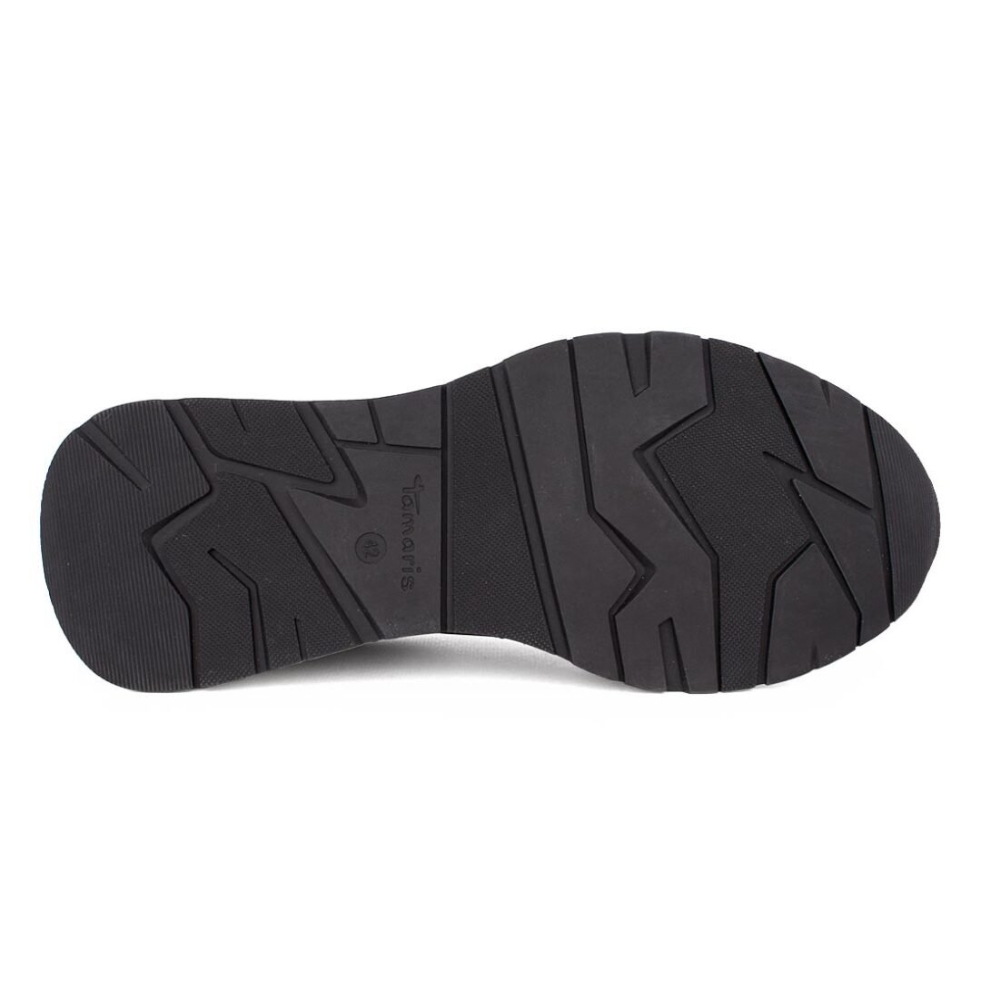 TAMARIS MEN ΑΝΔΡΙΚΑ ΔΕΡΜΑΤΙΝΑ SNEAKERS 1-14601-42 001 BLACK - Image 4