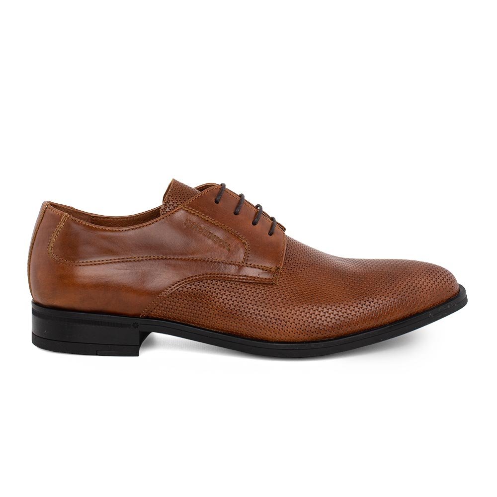 ROBINSON ΑΝΔΡΙΚΑ ΔΕΡΜΑΤΙΝΑ ΚΛΑΣΙΚΑ ΔΕΤΑ ΠΑΠΟΥΤΣΙΑ 64626 COGNAC