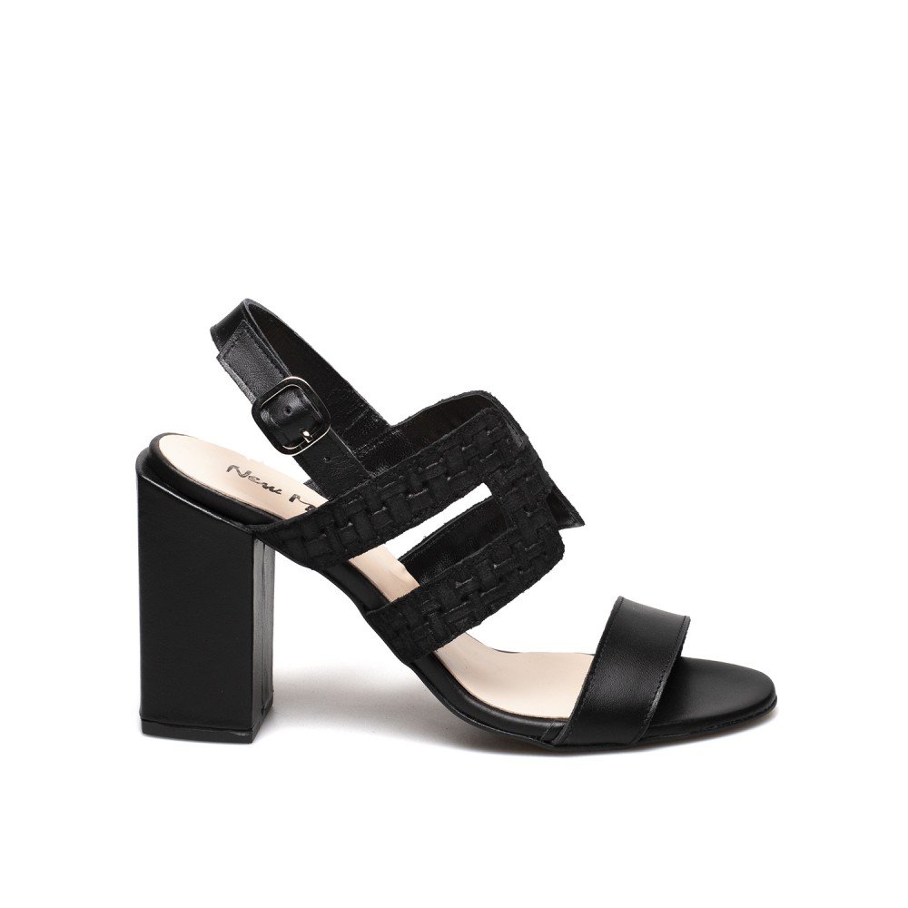 NEW MATIC ΓΥΝΑΙΚΕΙΑ ΔΕΡΜΑΤΙΝΑ ΠΕΔΙΛΑ ART.50 ΜΑΥΡΑ