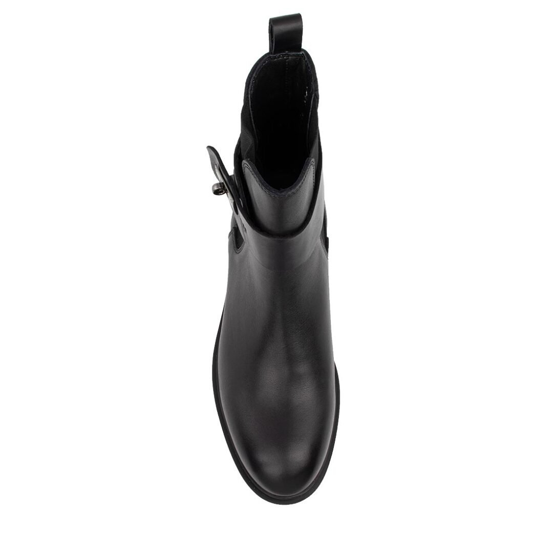 BOSS SHOES ΓΥΝΑΙΚΕΙΑ ΔΕΡΜΑΤΙΝΑ CHELSEA ΜΠΟΤΑΚΙΑ XW7264 BLACK - Image 5