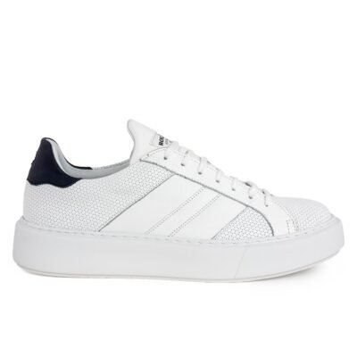 ROBINSON ΑΝΔΡΙΚΑ ΔΕΡΜΑΤΙΝΑ XLight SNEAKERS 69102 ΛΕΥΚΑ