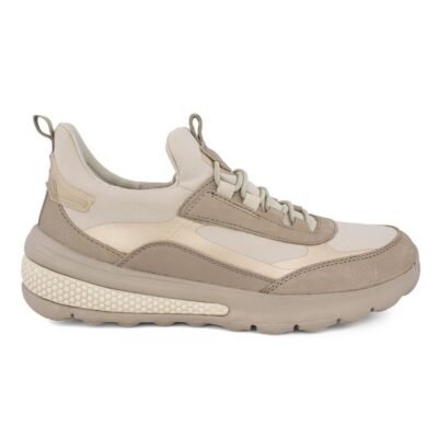 GEOX ΓΥΝΑΙΚΕΙΑ COMFORT SNEAKERS D SPHERICA ACTIF A LIGHT GREY SAND