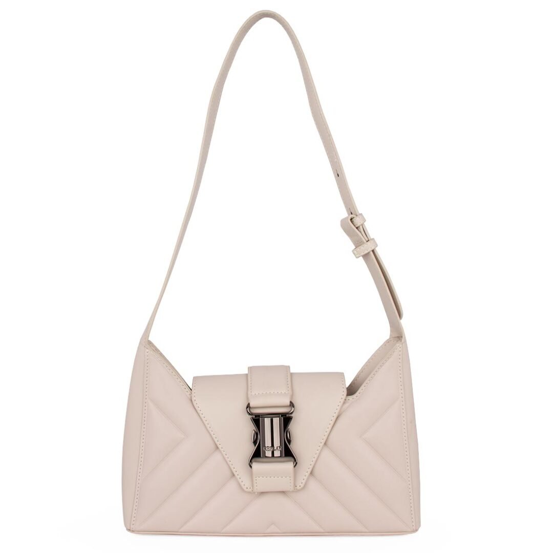 REPLAY ΓΥΝΑΙΚΕΙΑ ΤΣΑΝΤΑ ΩΜΟΥ FW3679.000.A2003A 0123 IVORY